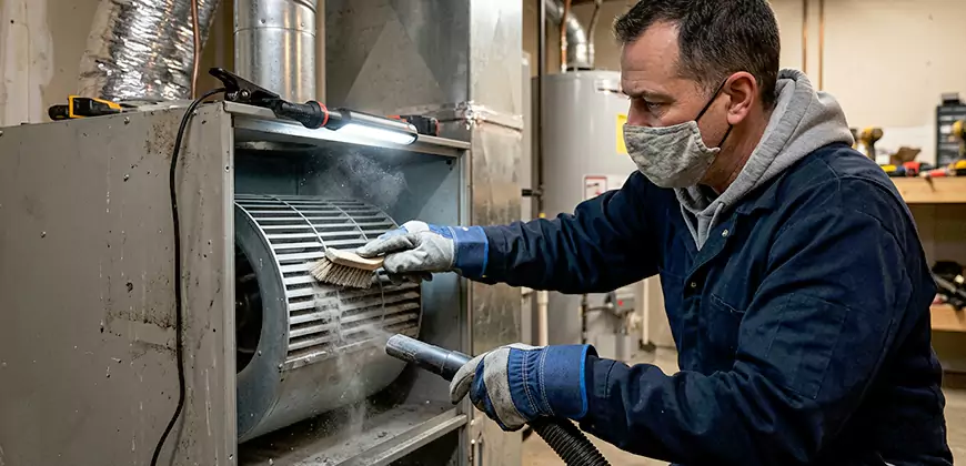 Commercial Vent Decontamination in Dearborn
