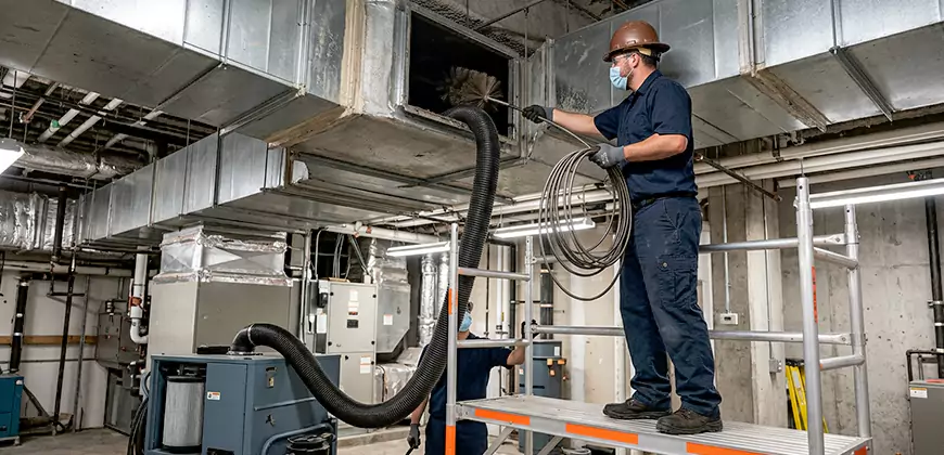 Commercial Ventilation System Cleaning in Dearborn