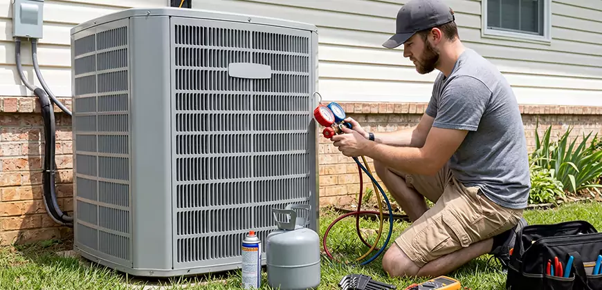 Emergency Air Conditioning Retrofit in Dearborn