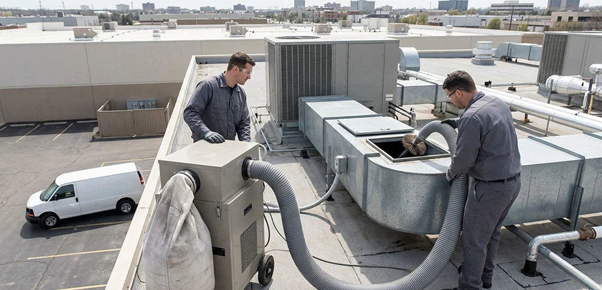 Commercial and Industrial Duct Cleaning in Dearborn