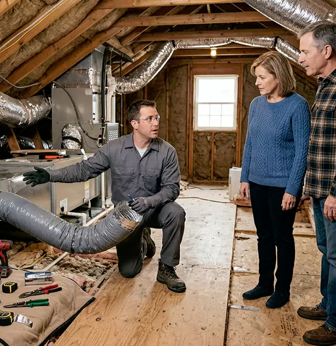 Why Dearborn Homeowners Choose HVAC Contractor Dearborn for AC Duct Replacement?