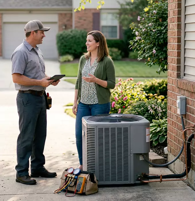 Why Dearborn Homeowners Choose HVAC Contractor Dearborn for Outdoor AC Installation?